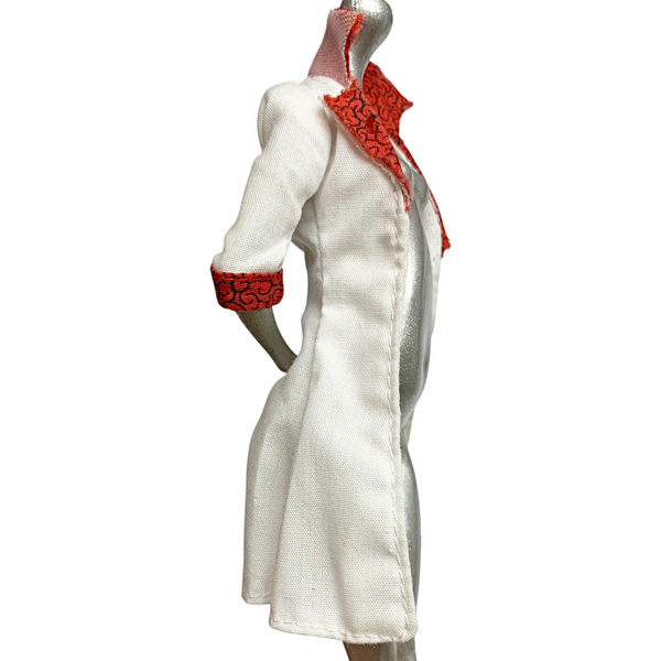 Monster High Mad Science Ghoulia Yelps Doll Outfit Replacement White Lab Coat Jacket