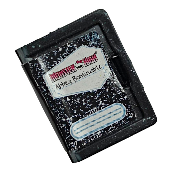 Monster High Abbey Bed Playset Replacement Mini Doll Size Diary Journal Book Accessory