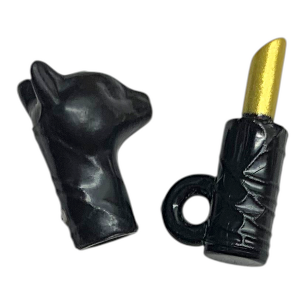 Monster High Cleo De Nile G3 Doll Replacement Doll Size Black & Gold Cat Lipstick