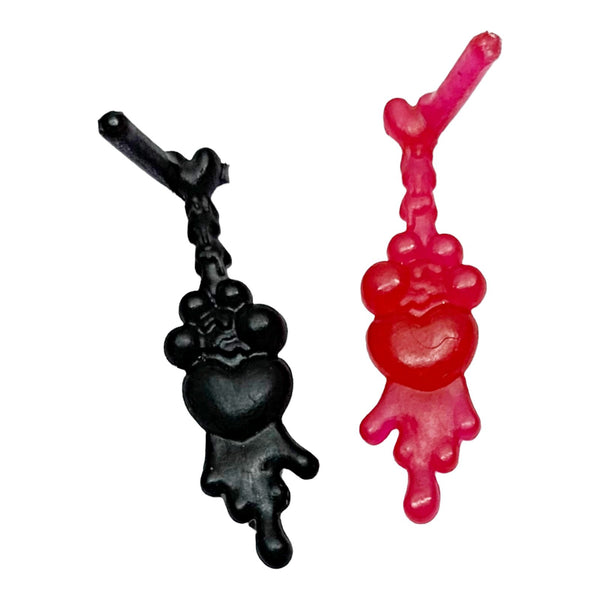 Monster High Sweet Screams Draculaura Doll Replacement Pink & Black Earrings