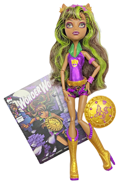 Monster High Target Exclusive Power Ghouls Clawdeen Wonder Wolf Doll With Outfit