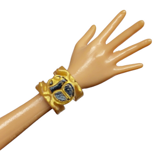 Monster High Picture Day Cleo De Nile Doll Replacement Gold Scarab Bracelet