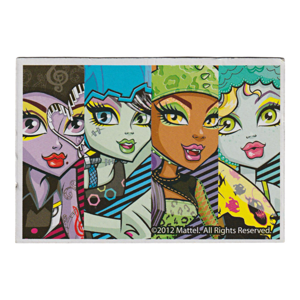 Monster High Clawdeen Wolf Skultimate Roller Maze Doll Replacement Character Card