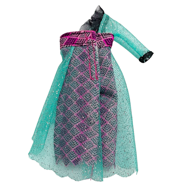 Monster High Lagoona Blue 13 Wishes Freshwater Doll Outfit Replacement Dress