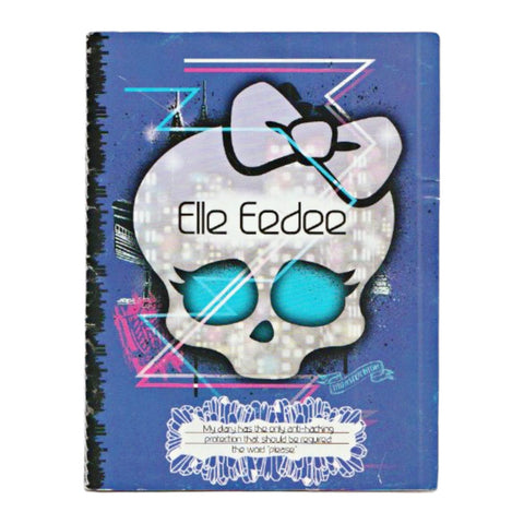 Monster High Elle Eedee Boo York Gala Ghoulfriends Doll Replacement Diary Booklet