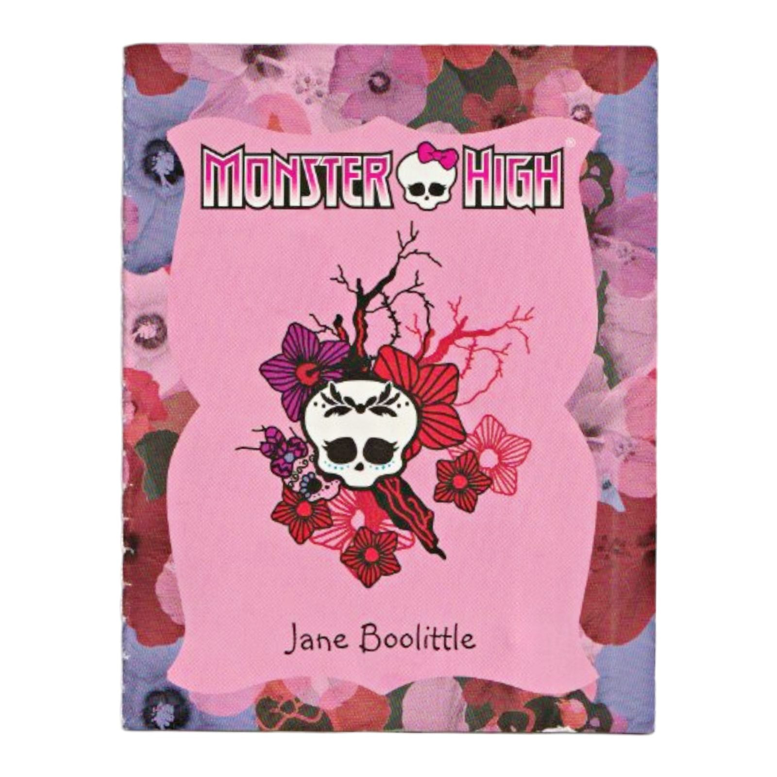 Monster High Gloom & Bloom Jane Boolittle Doll Replacement Diary Booklet