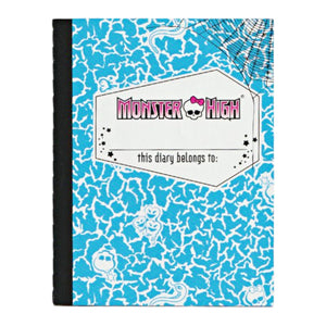 Monster High Inner Monster Doll Replacement Blue Blank DIY Diary Booklet