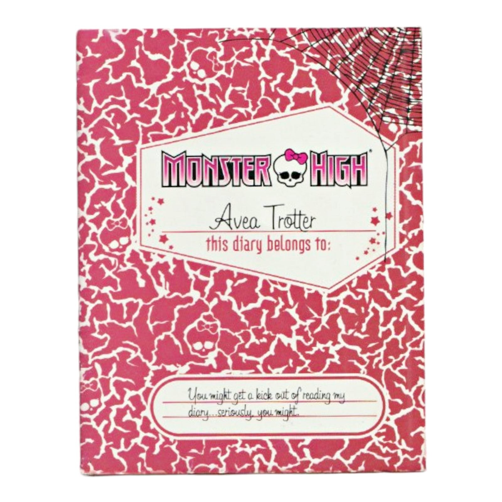 Monster High Freaky Fusion Avea Trotter Doll Replacement Diary Booklet