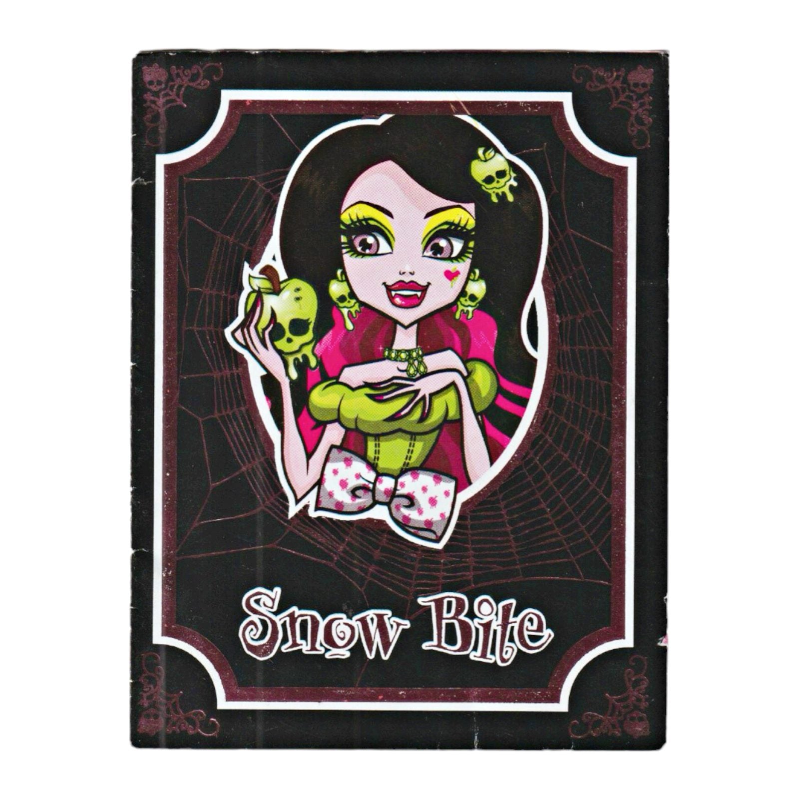 Monster High Scarily Ever After Scary Tales Snow Bite Draculaura Replacement Booklet