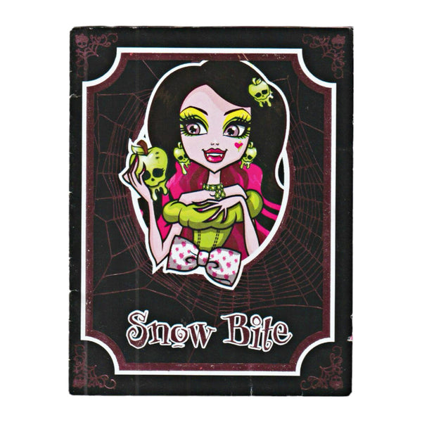 Monster High Scarily Ever After Scary Tales Snow Bite Draculaura Replacement Booklet