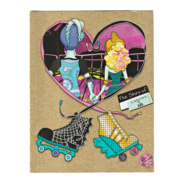 Monster High Gil & Lagoona Wheel Love Dolls Replacement Diary Booklet