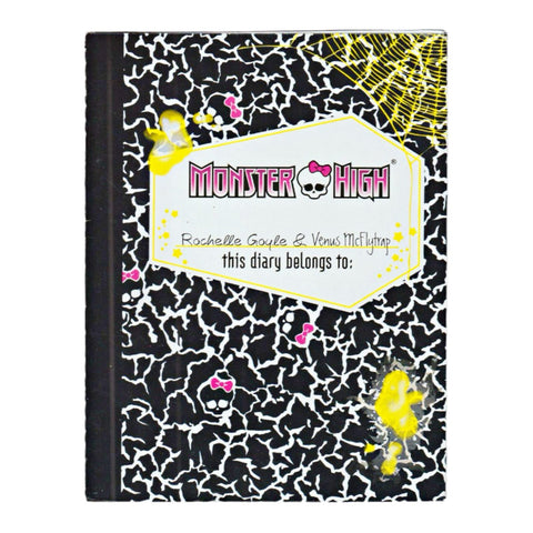 Monster High Zombie Shake Rochelle & Venus Dolls Replacement Diary Booklet