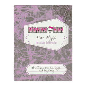 Monster High Haunted River Styxx Doll Replacement Diary Booklet