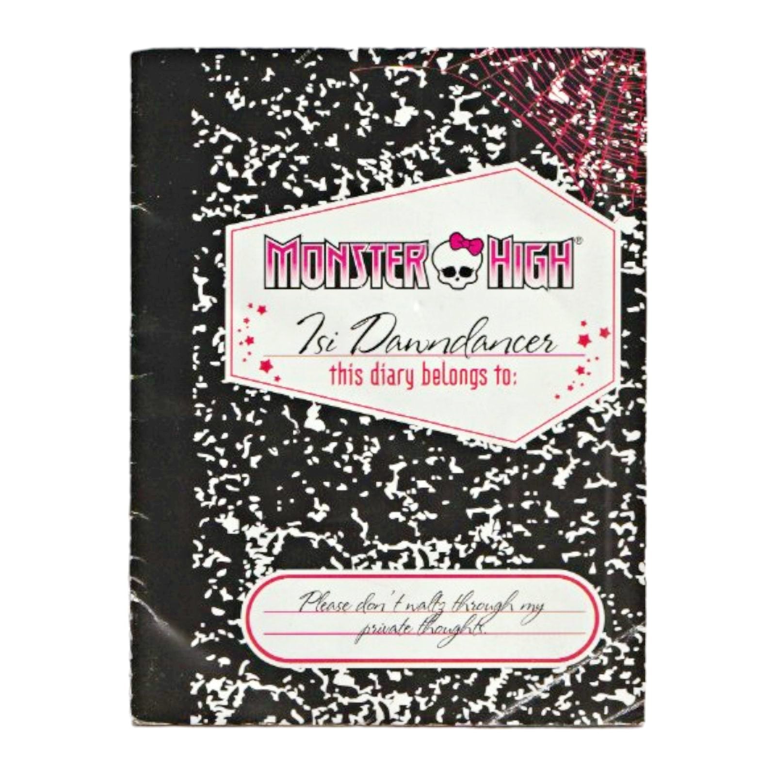 Monster High Isi Dawndancer Brand Boo Students Replacement Diary Booklet