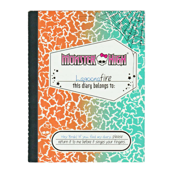 Monster High Lagoonafire Lagoona Jinafire Freaky Fusion Doll Replacement Diary Booklet