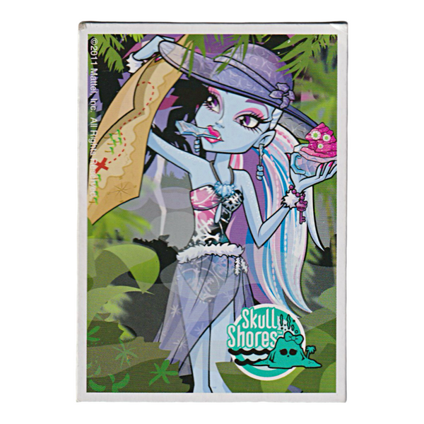 Monster High Abbey Bominable Skull Shores Doll Replacement Character Card