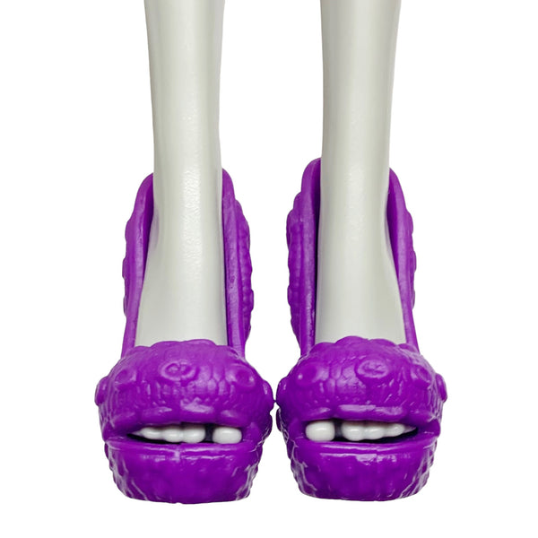 Monster High Inner Monster Shockingly Shy Scared Silly Doll Replacement Purple Shoes