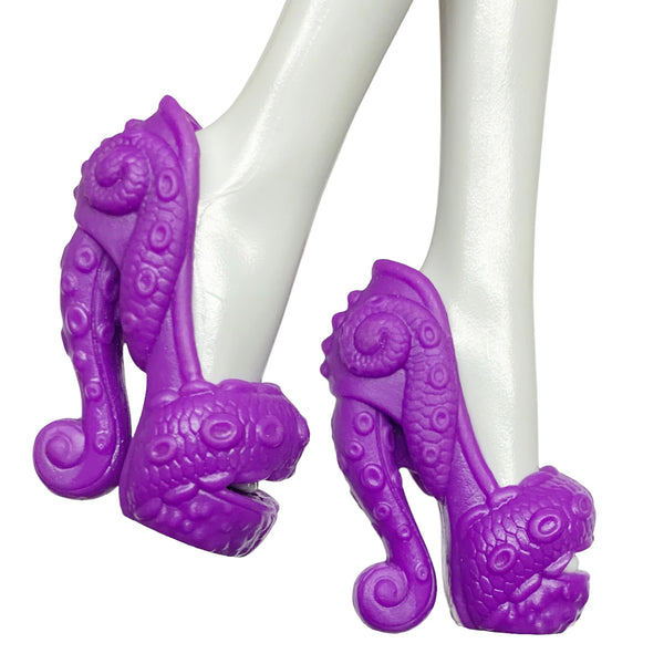 Monster High Inner Monster Shockingly Shy Scared Silly Doll Replacement Purple Shoes