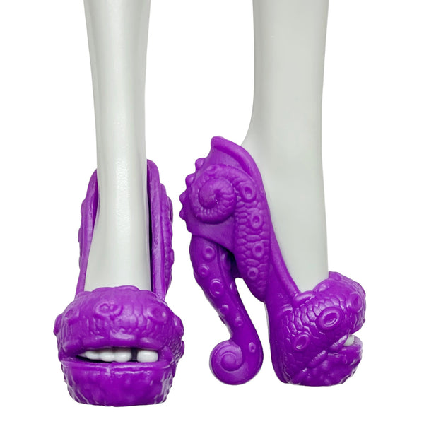 Monster High Inner Monster Shockingly Shy Scared Silly Doll Replacement Purple Shoes