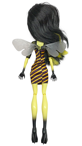 Monster High Create-A-Monster Insect Bee Complete Doll With Yellow Torso & Outfit