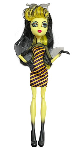 Monster High Create-A-Monster Insect Bee Complete Doll With Yellow Torso & Outfit