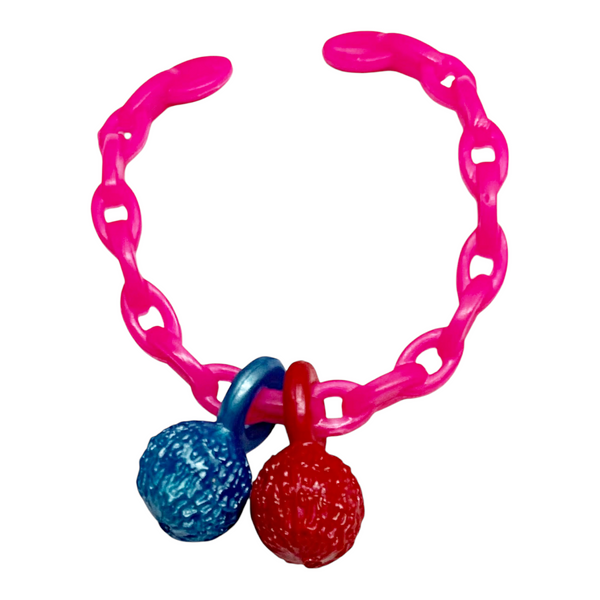 Mattel Barbie Fashion Pack Outfit Replacement Pink Ball Necklace