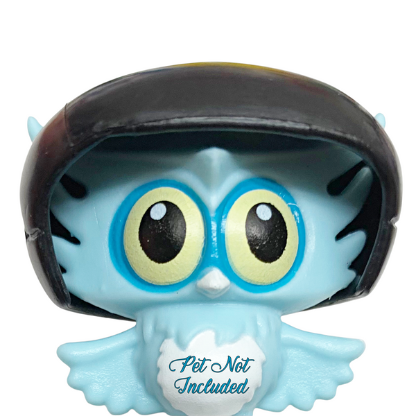 Monster High Ghoulia Yelps Scooter Doll Replacement Sir Hoots Owl Black Helmet Part