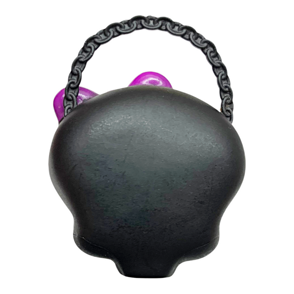 Monster High Inner Monster Doll Replacement Purple & Black Skullette Purse
