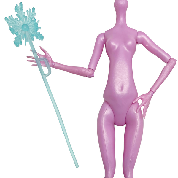 Blue Snowflake Doll Size Wand Compatible With Ever After High Fairest On Ice Dolls