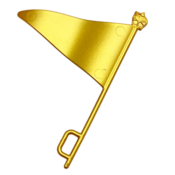 Monster High Cleo De Nile Ghoul Spirit G3 Doll Replacement Gold Flag Part