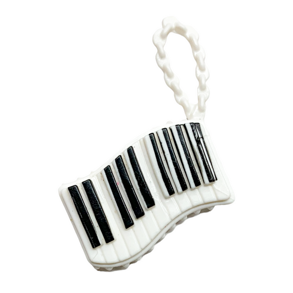 Mattel Barbie Extra Doll White & Black Doll Size Keyboard Piano Keys Style Purse