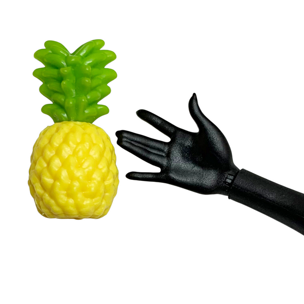 Small Doll Size Pineapple Food Diorama Accessory Part