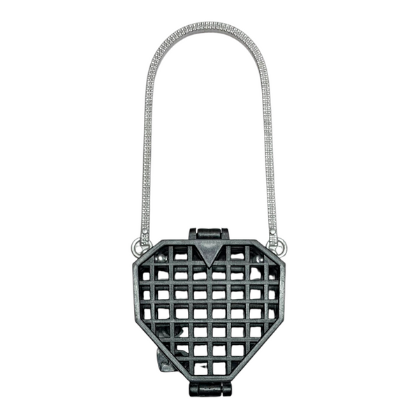 LOL Surprise OMG Queens Prism Doll Replacement Black & Silver Heart Purse