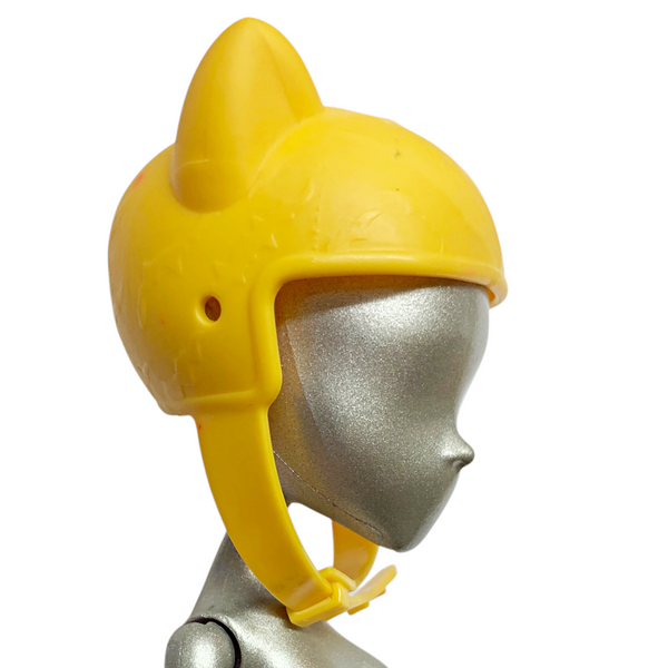 Monster High Wheelin' Werecats Scooter Twins Purrsephone Doll Replacement Yellow Helmet