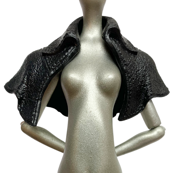 Disney Descendants Evie Isle Of The Lost Doll Replacement Black Shrug Cloak