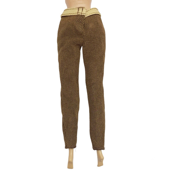 Mattel My Scene Chillin' Out Madison Doll Outfit Replacement Belted Brown Pants