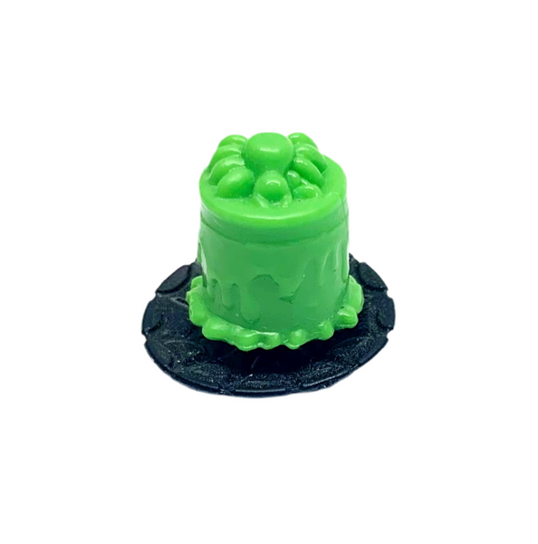 Monster High Picnic Casket Frankie & Jackson Dolls Replacement Green Spider Cake