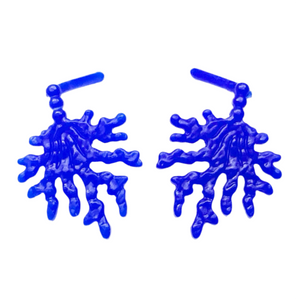 Monster High Great Scarrier Reef Posea Reef Doll Replacement Blue Coral Earrings