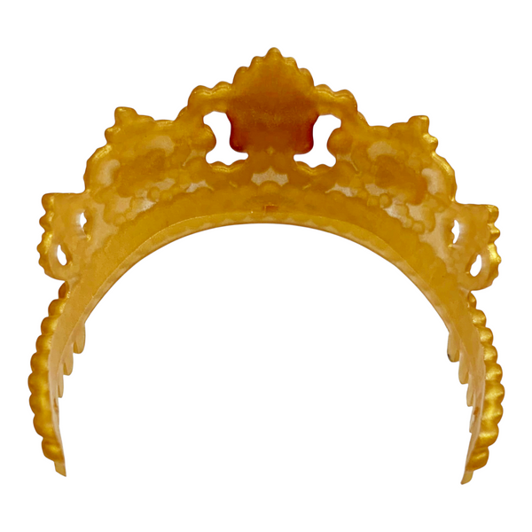 Ever After High Apple White School Spirit Doll Replacement Gold Crown Headpiece