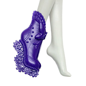 Monster High Gore-geous Accessories Robecca Steam Doll Replacement Right Purple Shoe