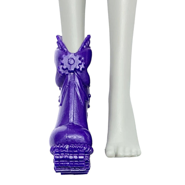 Monster High Gore-geous Accessories Robecca Steam Doll Replacement Right Purple Shoe