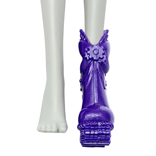 Monster High Gore-geous Accessories Robecca Steam Doll Replacement Left Purple Shoe