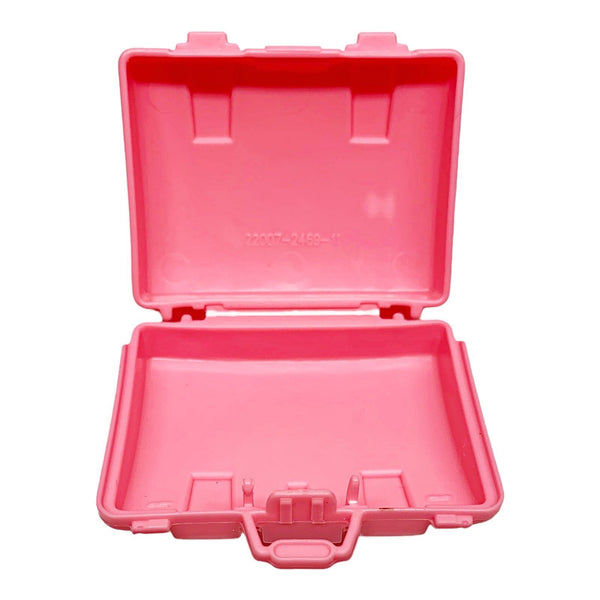 1999 Barbie Blue Jumbo Jet Airplane #22007 Playset Pink Suitcase Luggage Part