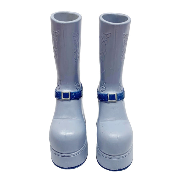 Bratz Flaunt It Cloe Doll Replacement Tall Blue Platform Shoes Boots