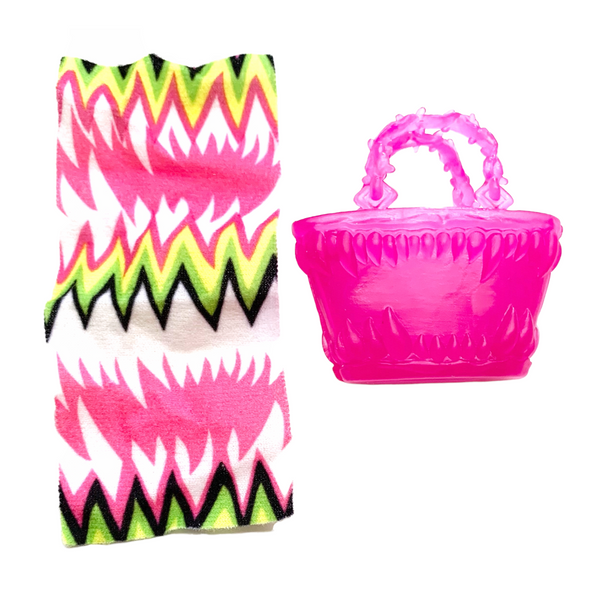 Monster High Swim Class Venus McFlytrap Doll Replacement Purse & Towel