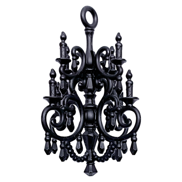 Mattel Barbie 2015 CJR47 Dreamhouse Replacement Bedroom Black Chandelier Light