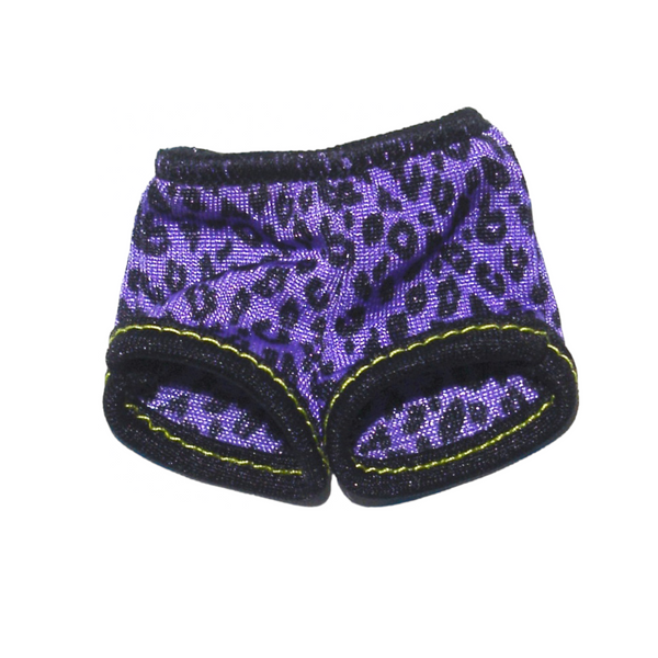 Monster High Clawdeen Wolf Dead Tired Doll Outfit Replacement Purple Shorts