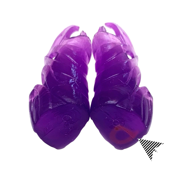 Monster High Skull Shores Clawdeen Wolf Doll Replacement Purple Shoes