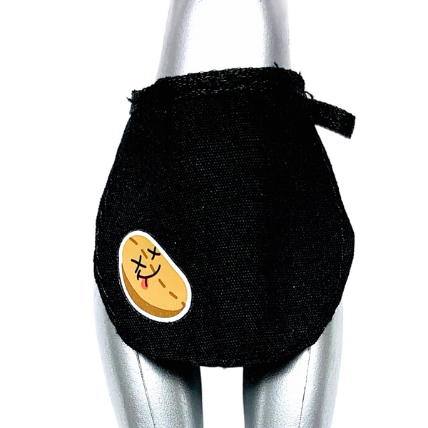 Monster High Coffin Bean Clawdeen Wolf Doll Outfit Replacement Black Apron