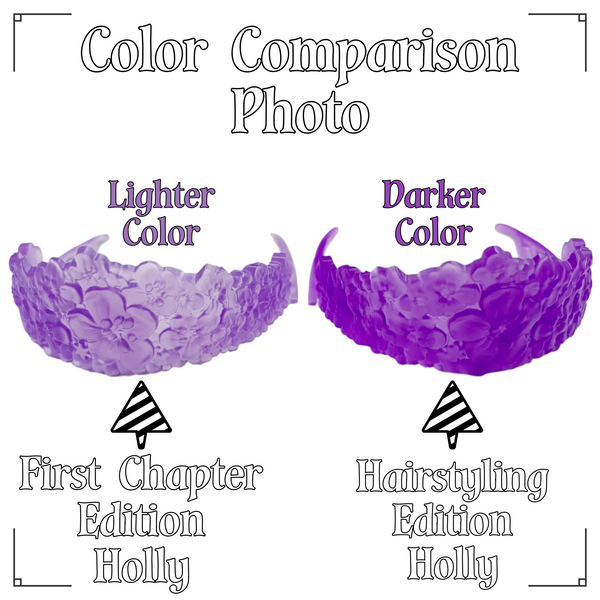 Ever After High 1st Chapter Original Holly O'Hair Doll Replacement Purple Crown